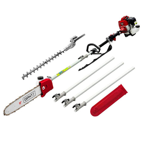 darrahopens Home & Garden > Garden Tools Giantz 62cc 2 in 1 Multi Use Chainsaw