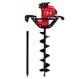 Darrahopens Home & Garden > Garden Tools Giantz 80cc Petrol Post Hole Digger Diggers Earth Auger Fence Borer Drill Bit