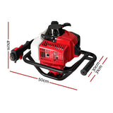 Darrahopens Home & Garden > Garden Tools Giantz 80CC Post Hole Digger Diggers Only Motor Petrol Complete 80CC Earth Auger