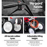 darrahopens Home & Garden > Garden Tools Giantz 88CC Petrol Garden Cultivator Tiller Rotary Hoe 4 Tine Rototiller