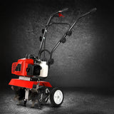 Darrahopens Home & Garden > Garden Tools Giantz 88CC Tiller Rototiller Cultivator 6 Blades Garden Soil Power Rotary Hoe