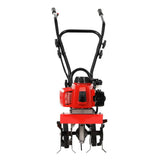 Darrahopens Home & Garden > Garden Tools Giantz 88CC Tiller Rototiller Cultivator 6 Blades Garden Soil Power Rotary Hoe