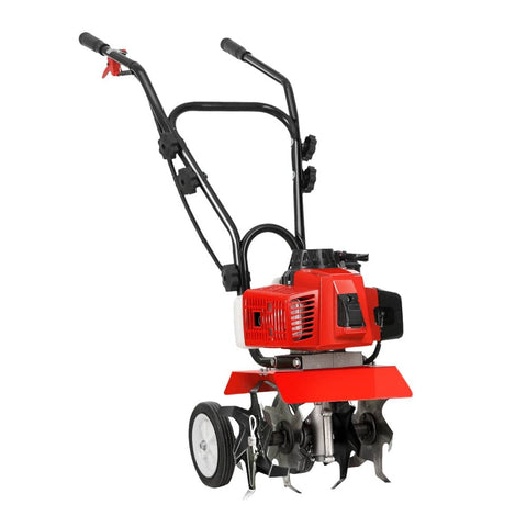 Darrahopens Home & Garden > Garden Tools Giantz 88CC Tiller Rototiller Cultivator 6 Blades Garden Soil Power Rotary Hoe