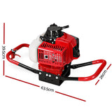 Darrahopens Home & Garden > Garden Tools Giantz 92CC Post Hole Digger Only Motor Petrol Diggers Earth