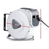 darrahopens Home & Garden > Garden Tools Giantz Air Hose Reel 20m Retractable Rewind Swivel Wall Mount Compressor Garage