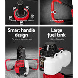 Darrahopens Home & Garden > Garden Tools Giantz Petrol Post Hole Digger Drill 92CC Motor Fence Extension Auger Bits Borer