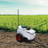 darrahopens Home & Garden > Garden Tools Giantz Weed Sprayer 100L Tank with Trailer