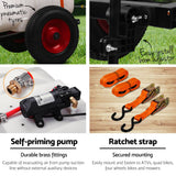 darrahopens Home & Garden > Garden Tools Giantz Weed Sprayer 100L Tank with Trailer