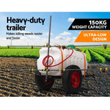 darrahopens Home & Garden > Garden Tools Giantz Weed Sprayer 100L Tank with Trailer