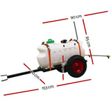 darrahopens Home & Garden > Garden Tools Giantz Weed Sprayer 100L Tank with Trailer
