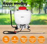 Darrahopens Home & Garden > Garden Tools Giantz Weed Sprayer 15L Knapsack Backpack Pesticide Spray Fertiliser Farm Garden