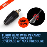 darrahopens Home & Garden > Garden Tools JET-USA 3500 PSI High Pressure Washer Electric Water Cleaner Gurney Pump Hose