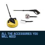 darrahopens Home & Garden > Garden Tools JET-USA 3500 PSI High Pressure Washer Electric Water Cleaner Gurney Pump Hose