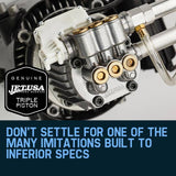 darrahopens Home & Garden > Garden Tools JET-USA 3500 PSI High Pressure Washer Electric Water Cleaner Gurney Pump Hose