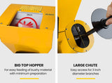 Darrahopens Home & Garden > Garden Tools MICHIGAN 15HP Petrol Wood Chipper Garden Mulcher Shredder Mulch Chip 420CC Commercial Series
