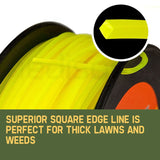 darrahopens Home & Garden > Garden Tools MTM 2.4mm x 120m Trimmer Line Whipper Snipper Cord Brush Cutter Brushcutter