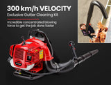 darrahopens Home & Garden > Garden Tools MTM 30CC Backpack Petrol Leaf Blower Yard Garden Commercial Outdoor