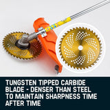 darrahopens Home & Garden > Garden Tools MTM 62CC Brush Cutter Whipper Snipper Trimmer Edger Brushcutter Multi Pole Tool