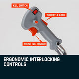 darrahopens Home & Garden > Garden Tools MTM 62CC Brush Cutter Whipper Snipper Trimmer Edger Brushcutter Multi Pole Tool