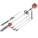 darrahopens Home & Garden > Garden Tools MTM 62CC Long Reach Pole Chainsaw Hedge Trimmer Pruner Chain Saw Cutter Multi Tool