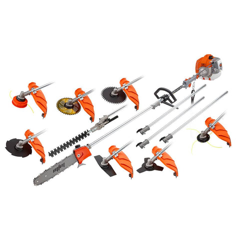darrahopens Home & Garden > Garden Tools MTM 62CC Pole Chainsaw Hedge Trimmer Saw Brush Cutter Whipper Snipper Multi Tool