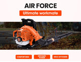 darrahopens Home & Garden > Garden Tools MTM 65CC Petrol Backpack Leaf Blower - Commercial 2 Stroke Garden Yard Tool Back