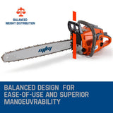darrahopens Home & Garden > Garden Tools MTM Chainsaw Petrol Commercial 20 Bar E-Start Tree Pruning Chain Saw HP