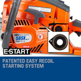 darrahopens Home & Garden > Garden Tools MTM Chainsaw Petrol Commercial 20 Bar E-Start Tree Pruning Chain Saw HP