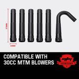darrahopens Home & Garden > Garden Tools MTM Gutter Cleaning Kit for MTM Blower 30CC - Extension Adaptor Leaf