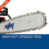 darrahopens Home & Garden > Garden Tools MTM Petrol Commercial Chainsaw 22 Bar Chain Saw E-Start Tree Pruning Top Handle