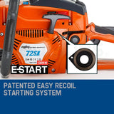 darrahopens Home & Garden > Garden Tools MTM Petrol Commercial Chainsaw 22 Bar Chain Saw E-Start Tree Pruning Top Handle