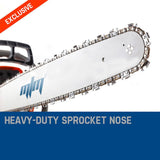 darrahopens Home & Garden > Garden Tools MTM Petrol Commercial Chainsaw 22 Bar E-Start Tree Pruning Chain Saw Top Handle