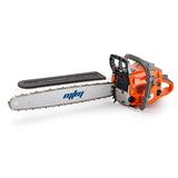 darrahopens Home & Garden > Garden Tools MTM Petrol Commercial Chainsaw 22 Bar E-Start Tree Pruning Chain Saw Top Handle