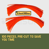 darrahopens Home & Garden > Garden Tools MTM Pre-Cut 35cm Trimmer Line Whipper Snipper Cord Brush Cutter Brushcutter Lawn