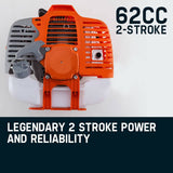 darrahopens Home & Garden > Garden Tools MTM Replacement Engine for Pole Tool Chainsaw Brushcutter Multi 62CC