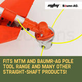 darrahopens Home & Garden > Garden Tools MTM Trimmer Head 4 Line Nylon Alloy Whipper Snipper Brush Cutter Brushcutter