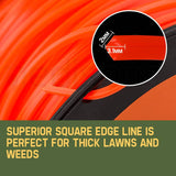 darrahopens Home & Garden > Garden Tools MTM Trimmer Line 3.1mm x 120M Whipper Snipper Cord Brush Cutter Brushcutter