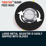 darrahopens Home & Garden > Garden Tools MTM Twister Bump Feed Line Trimmer Head Whipper Snipper Brush Cutter Brushcutter