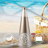 Darrahopens Home & Garden > Garden Tools NOVEDEN Bug Repellent Fly Fan (Rose Gold) NE-BRF-100-AIK
