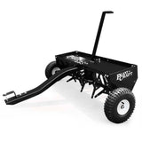 Darrahopens Home & Garden > Garden Tools PlantCraft Tow Behind Plug Lawn Aerator 1m (40") Wide, Universal Hitch for Ride on Mower, Garden Tractor