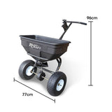Darrahopens Home & Garden > Garden Tools PLANTCRAFT Walk Behind Broadcast Spreader 56kg 60L Seed Lawn Fertiliser