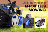 darrahopens Home & Garden > Garden Tools POWERBLADE Lawn Mower 139CC 17 - Petrol Powered Push Lawnmower 4 Stroke Engine