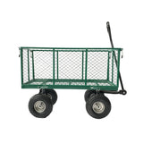 Darrahopens Home & Garden > Garden Tools Wallaroo Steel Mesh Garden Trolley Cart - Green