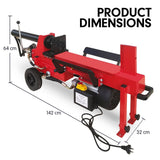 Darrahopens Home & Garden > Garden Tools Yukon 12 Ton Electric Hydraulic Log Splitter Wood Timber Firewood Block Cutter