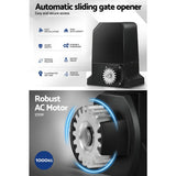 darrahopens Home & Garden > Gate Openers Auto Electric Sliding Gate Opener 1000KG 6M Rails