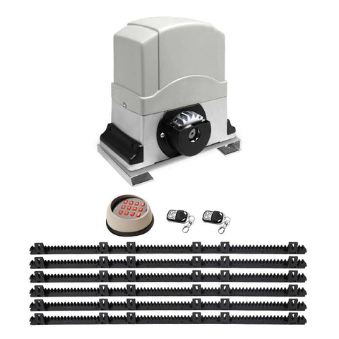 darrahopens Home & Garden > Gate Openers Auto Electric Sliding Gate Opener 1200KG Keypad 6M Rails