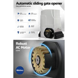 darrahopens Home & Garden > Gate Openers Auto Electric Sliding Gate Opener 1800KG 6M Rails