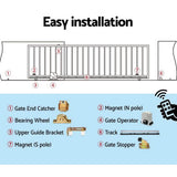darrahopens Home & Garden > Gate Openers Automatic Sliding Gate Opener & Hardware Kit