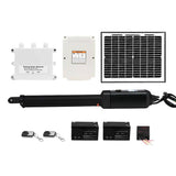 darrahopens Home & Garden > Gate Openers LockMaster Automatic Full Solar Power Swing Gate Opener Kit 600KG