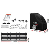 Darrahopens Home & Garden > Gate Openers Lockmaster Automatic Sliding Gate Opener Kit 40W Full Solar Electric 6M 600KG